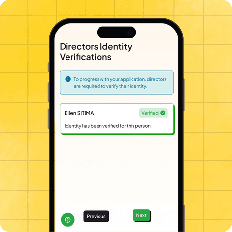 Entrepreneur easily registering a company through Online Filings’ smart platform, with no paperwork hassle or legal jargon involved